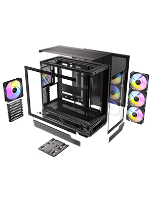 0761345100021 ANTEC アンテック 160mm RGBファン2個搭載 ミドル